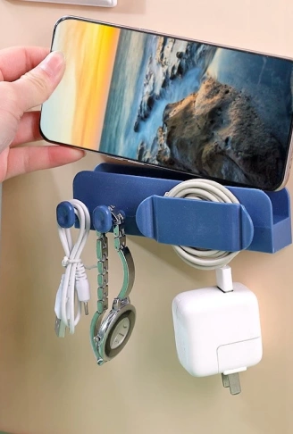 Pratik Kablo Düzenleyici ve Telefon Şarj Standı (4940)