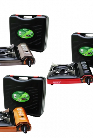 PRO PORTATİF KAMP OCAK PLS.ÇANTALI - GAZ STOP EMN.- RÜZGARLIK (4940)