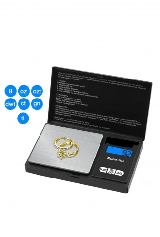 Professional Hassas Terazi 500 gram Kapasiteli 0.1 Hassasiyetli Dijital Kapaklı Tartı (4940)