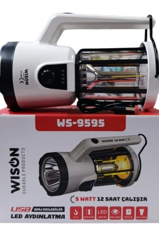 Profesyonel El Feneri &amp; Kamp Lambası | 5W (4940)