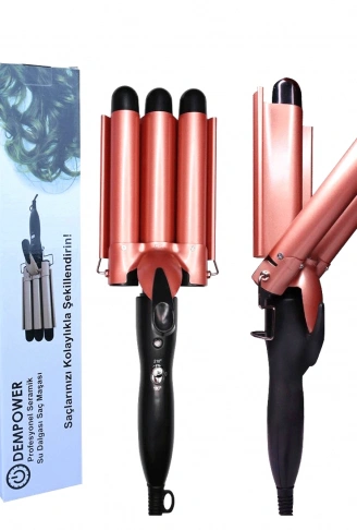 PROF.SERAMİK 3LÜ SU DALGASI SAÇ MAŞASI - ŞEKİLLENDİRİCİ (4940)