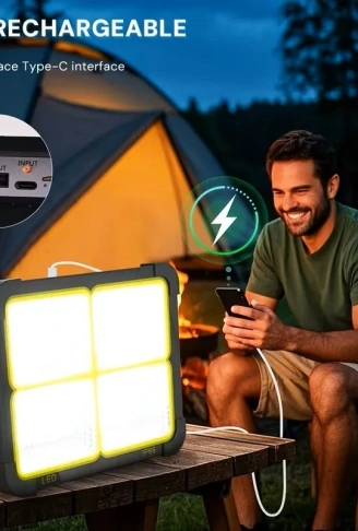 ProKAMA Ledli Solar Projektör 200W BK-200W (4940)