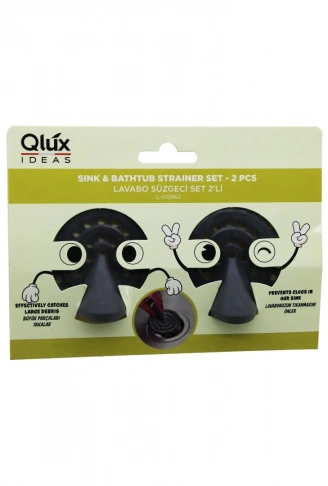 QLUX L-00962 2PCS LAVABO SÜZGEÇ SET (4940)