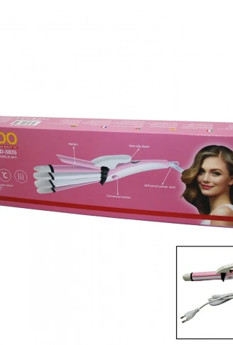 Rado RD-3835 Şekillendirici Saç Güzellik Seti - 4&apos;lü, 60W (4940)