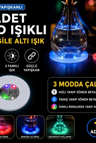 RGB LED Nargile Altı Işık 1 Adet (4940)