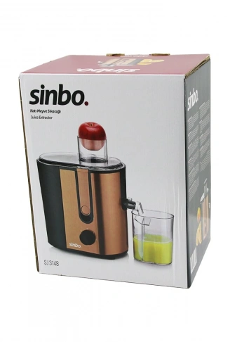 ROSE GOLD ELEKTRİKLİ KATI MEYVE SIKACAK 600W HAZNE POSA: 1250ML - M.SUYU: 450ML ÇELİK FİLTRE 65MM BESLEME TÜPÜ SJ-3148 (4940)