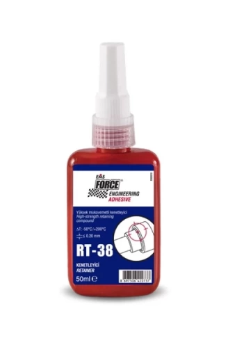 Rulman Kenetleyici Çok Yüksek Kuvvetli RT 38  50ml