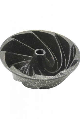 RÜZGAR GÜLÜ MODEL   DÖKÜM   GÖBEKLİ  KEK KALIP  ÇAP: 24CM  - DERİNLİK: 9CM (4940)