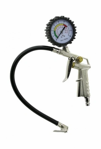 SAATLİ HAVA ÖLÇME LASTİK ŞİŞİRME TABANCASI 12 BAR BASINÇLI - 1/4 REKOR (4940)