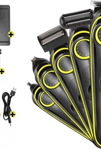 Saç &amp; Sakal Şekillendirici Tıraş Makinesi Erkek Bakım Seti 5 in 1 Ultimate (4940)