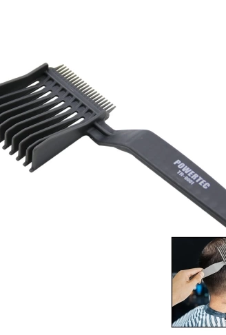SAÇ KESİMİ ŞEKİLLENDİRİCİ TARAK PLASTİK ÇİFT TARAFLI  TR-0001 (4940)