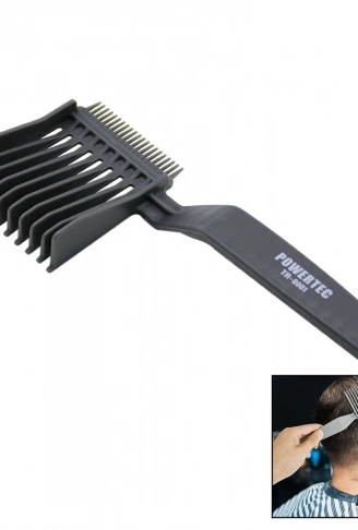 SAÇ KESİMİ ŞEKİLLENDİRİCİ TARAK PLASTİK ÇİFT TARAFLI  TR-0001 (4940)