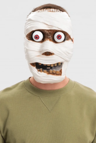 Sallanan Yaylı Oynar Gözlü Mumya Maskesi (4940)