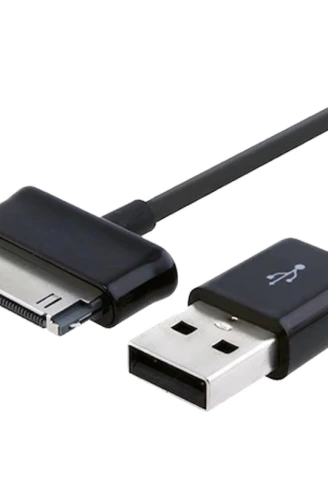 SAMSUNG TABLET DATA KABLOSU USB TO SAMSUNG 1 METRE SİYAH KABLO (4940)