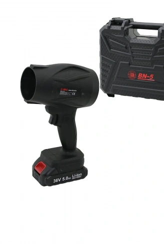 ŞARJLI - ÇİFT BATARYA HAVA ÜFLEYİCİ KÖRÜK FÖN MODEL  36V - 2000W  H27 (4940)