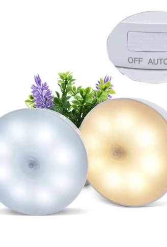 Şarjlı Sensörlü Gece LED Lambası (4940)