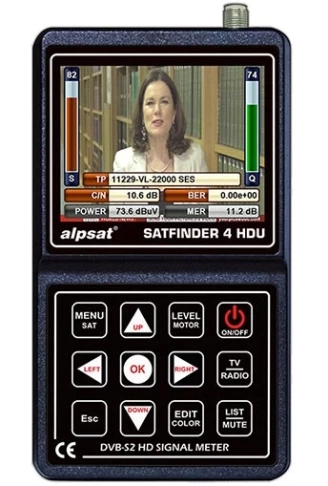 SATFINDER AS04-HDU 4 HD ULTRA 3.5 LCD EKRANLI UYDU YÖN BULUCU (4940)