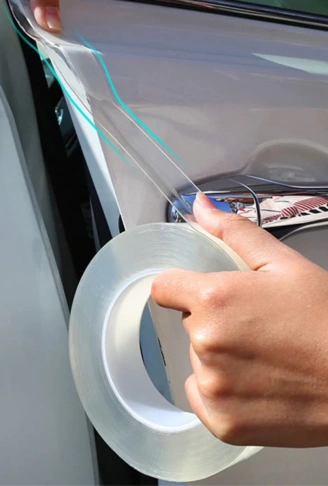 Şeffaf Su Geçirmeyen Dayanıklı Kolay Yapışan Çizilmeye Dayanıklı Oto Darbe Koruyucu Bant (4940)