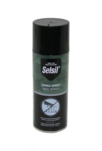 SELSİL TAB-442 ÇİNKO=AÇIK GALVANİZ RENK SPREY BOYA 400ML (4940)