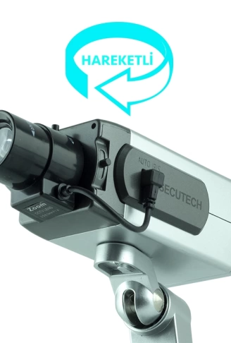 SENSÖRLÜ HAREKETLİ PİLLİ MAKET KAMERA (4940)