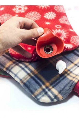 Sıcak Su Torbası 2 Litre Polar Kılıflı Termofor (4940)