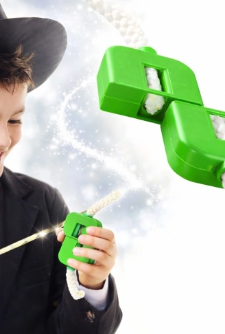 Sihirli İp Kesme Oyunu Yeşil Renk – İpi Kes ve Tekrar Birleştir (4940)