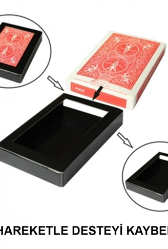 Sihirli Kaybolan Deste Oyun Kağıdı İlizyon Oyunu Kaybolan Kart (4940)