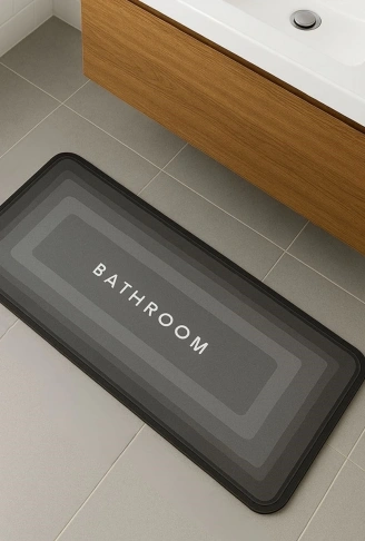 Sihirli Süper Su Emici Kaymaz Tabanlı Uzun Paspas 40*120 cm (4940)