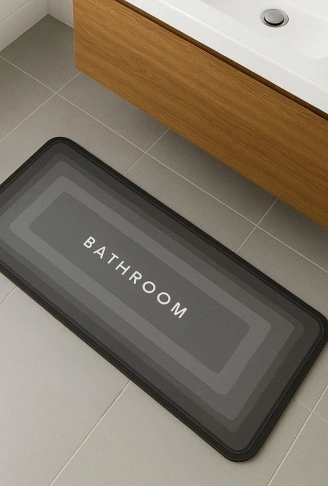 Sihirli Süper Su Emici Kaymaz Tabanlı Uzun Paspas 40*120 cm (4940)