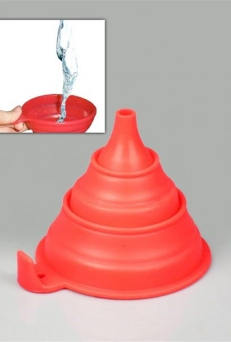 Silicone Folding Funnel Katlanır Huni (4940)