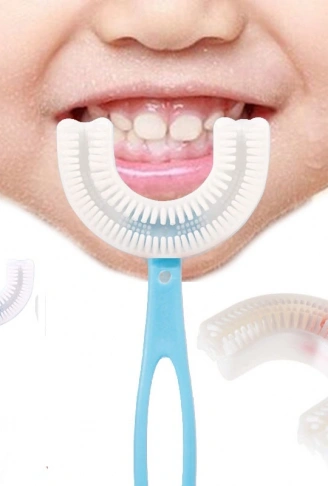 Silikon Çocuk Diş Fırçası Tartar Temizleyici (2-12 Yaş) (4940)