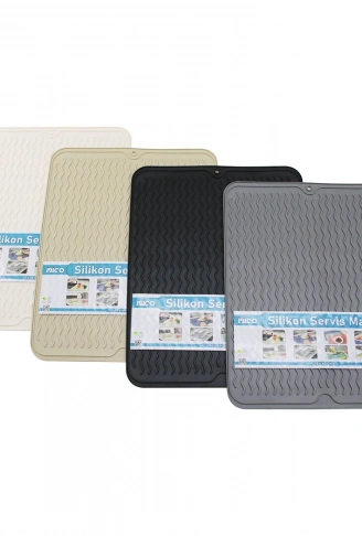 SİLİKON ÇOK AMAÇLI SERVİS MATI AMERİKAN SERVİS - BULAŞIK ALTLIK - NİHALE 30X40CM (4940)