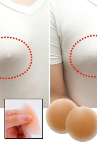 Silikon Göğüs Ucu Kapatıcı Gizleyici Bant Aparat (4940)