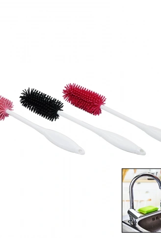 ŞİŞE - BİBERON TEMİZLEME FIRÇASI SİLİKON TERMOS - SÜRAHİ - KAVANOZ - KETTLE - MATARA (4940)