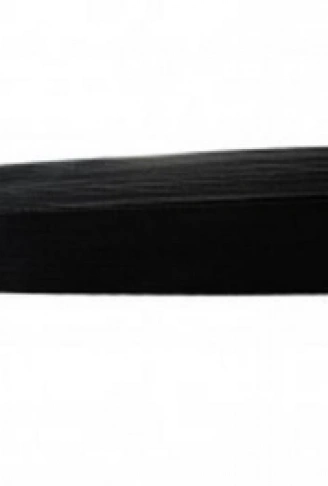 SİYAH - 2CM PAÇA LASTİK YASSI GENİŞ 10MT (4940)