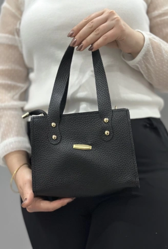 Siyah cilt limoe çanta