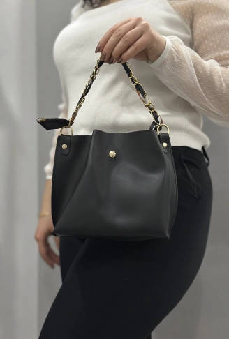 Siyah cilt zrm çanta