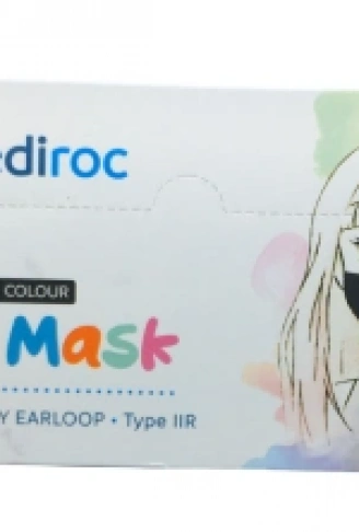 SİYAH ÇOCUK MASKESİ LASTİKLİ 10 PARÇA (4940)