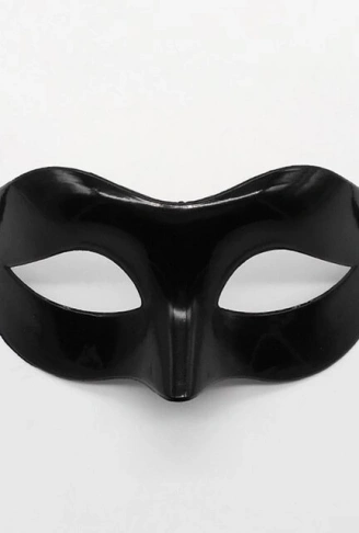 Siyah Renk Masquerade Kostüm Partisi Venedik Balo Maskesi (4940)