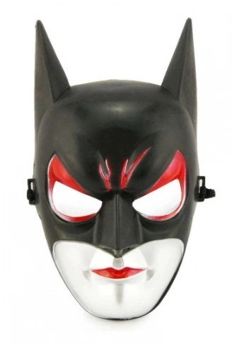 Siyah Renk Uzun Kulaklı Batman Maskesi 28x17 cm (4940)