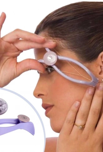 Slique Pratik İple Kaş Bıyık Tüy Alma Epilasyon Aleti Makinesi (4940)