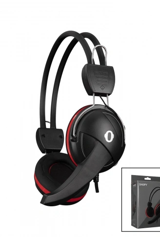 SNOPY SN-88A GAMİNG OYUNCU KULAKLIK YANDAN MİKROFON  1.8MT İPLİ KABLO (4940)