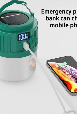 Solar Led Kamp Lambası (4940)