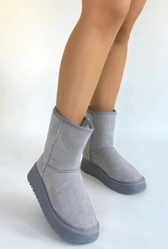 Sophia Gri Süet Bot