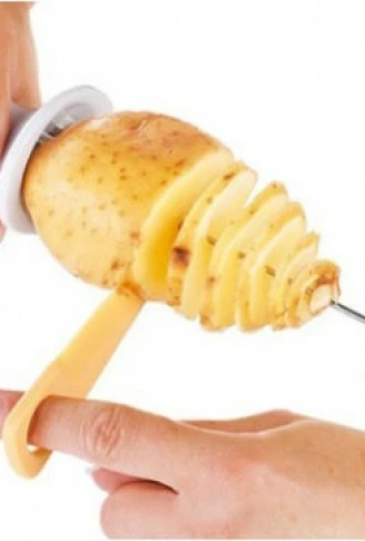 Spiral Patates Dilimleyici Aparat Çubukta Patates Cips Yapma (4940)