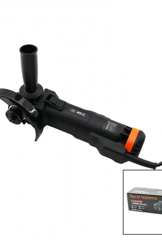 SPRAL TAŞLAMA  1200W  SİYAH - TURUNCU  11000/min - 125mm BLL-02 (4940)