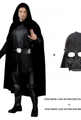 Star Wars Luke Skywalker Pelerini Yetişkin Ve Maskesi (4940)