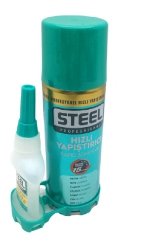 STEEL 200ML+20GR ORTA HIZLI YAPIŞTIRICI (4940)