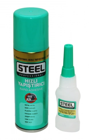 STEEL CK-6361 100ML+8GR HIZLI YAPIŞTIRICI (4940)