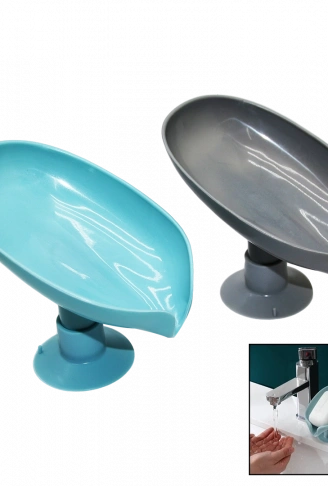 SU GİDERLİ KATI SABUNLUK VANTUZLU (4940)